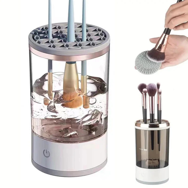 Power Tools Rack - Automatic Electric Makeup Brush Cleaner USB
