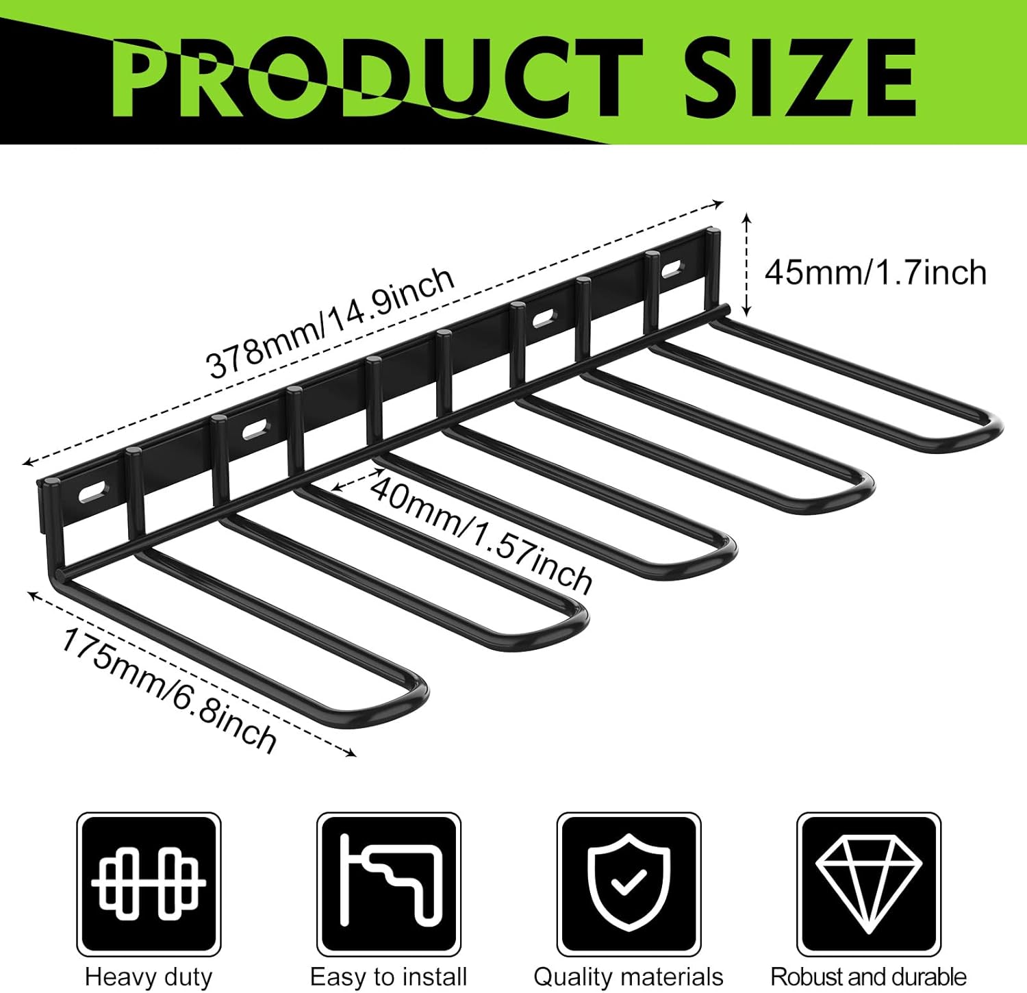 Power Tools Rack - VKKM Power Tool Organizer 4 Slots