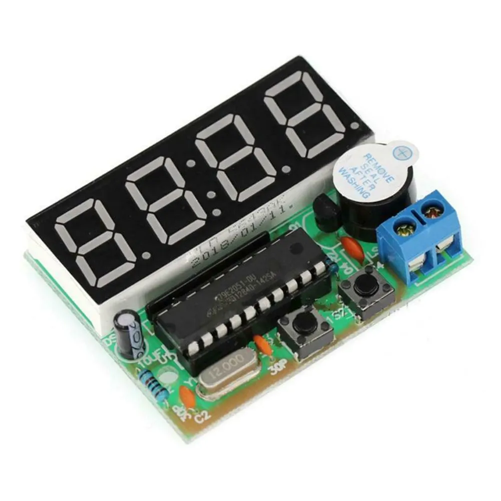 Power Tools Skills - 4-bit Digital Clock DIY Soldering Practice