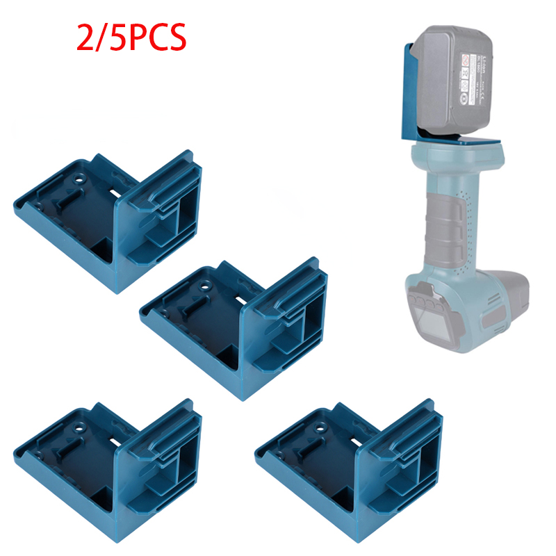 Power Tools Rack - 1/2/5 Pack Power Tool Battery Mount
