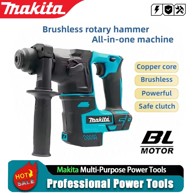 Power Tools Review - Makita Brushless Hammer Cordless Electric Hammer
