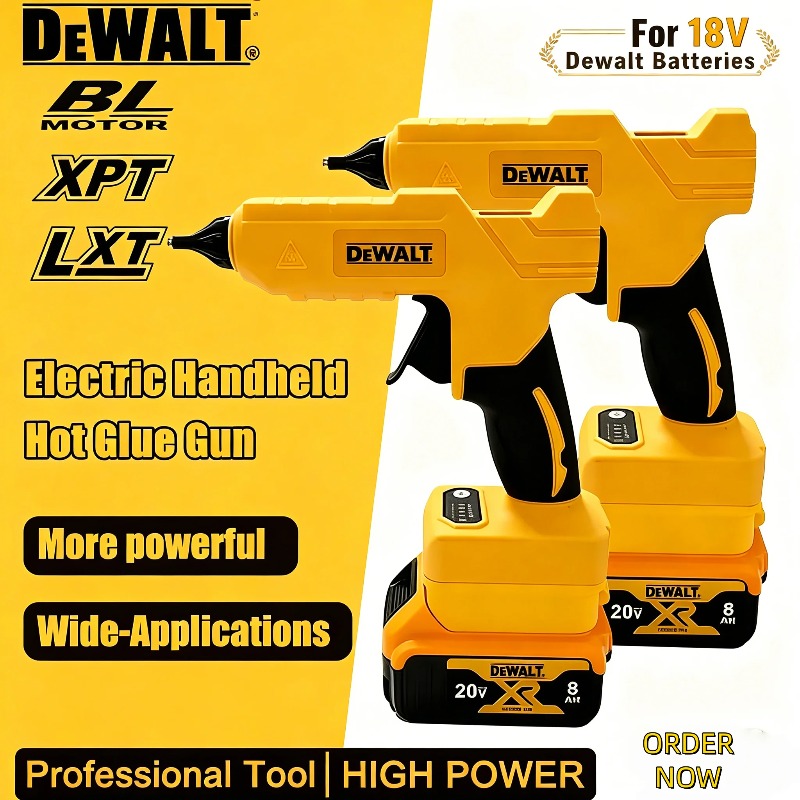 Power Tools Battery Repair - Dewalt Cordless Electric Handheld Hot Glue