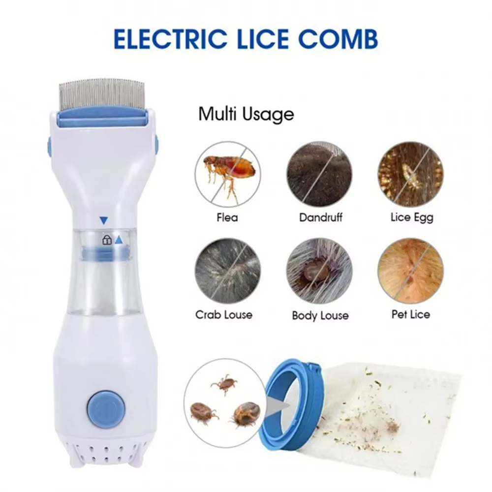 Power Tools Cat - Multifunctional Electric Lice Grabber Comb for