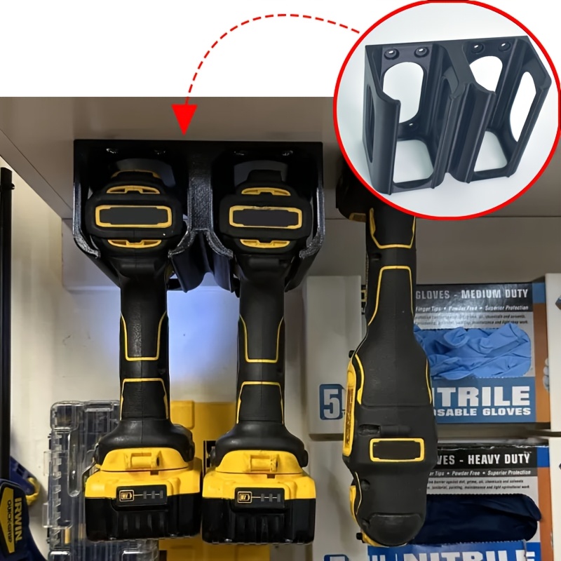 Power Tools Rack - Tool Storage Rack Wall-Mounted Power Tool