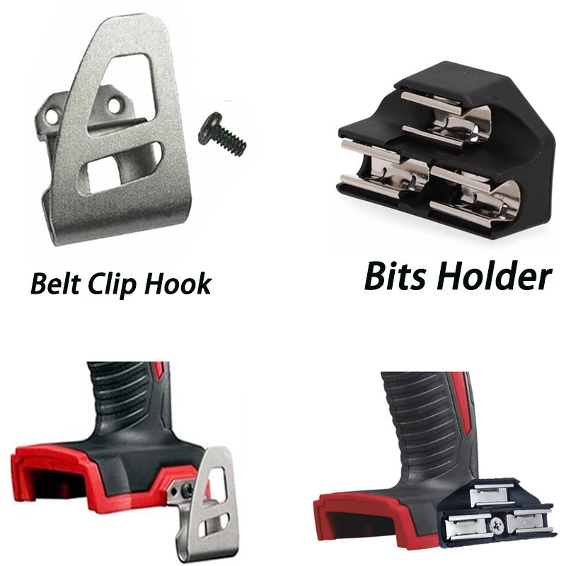 Power Tools Rack - Bits Holder and Belt Clip Hook