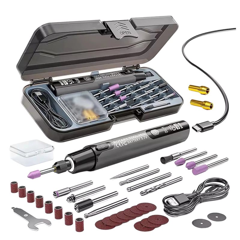 Power Tools Review - FYBL-Wireless Electric Mini Grinder 3.7V 10000-16000R
