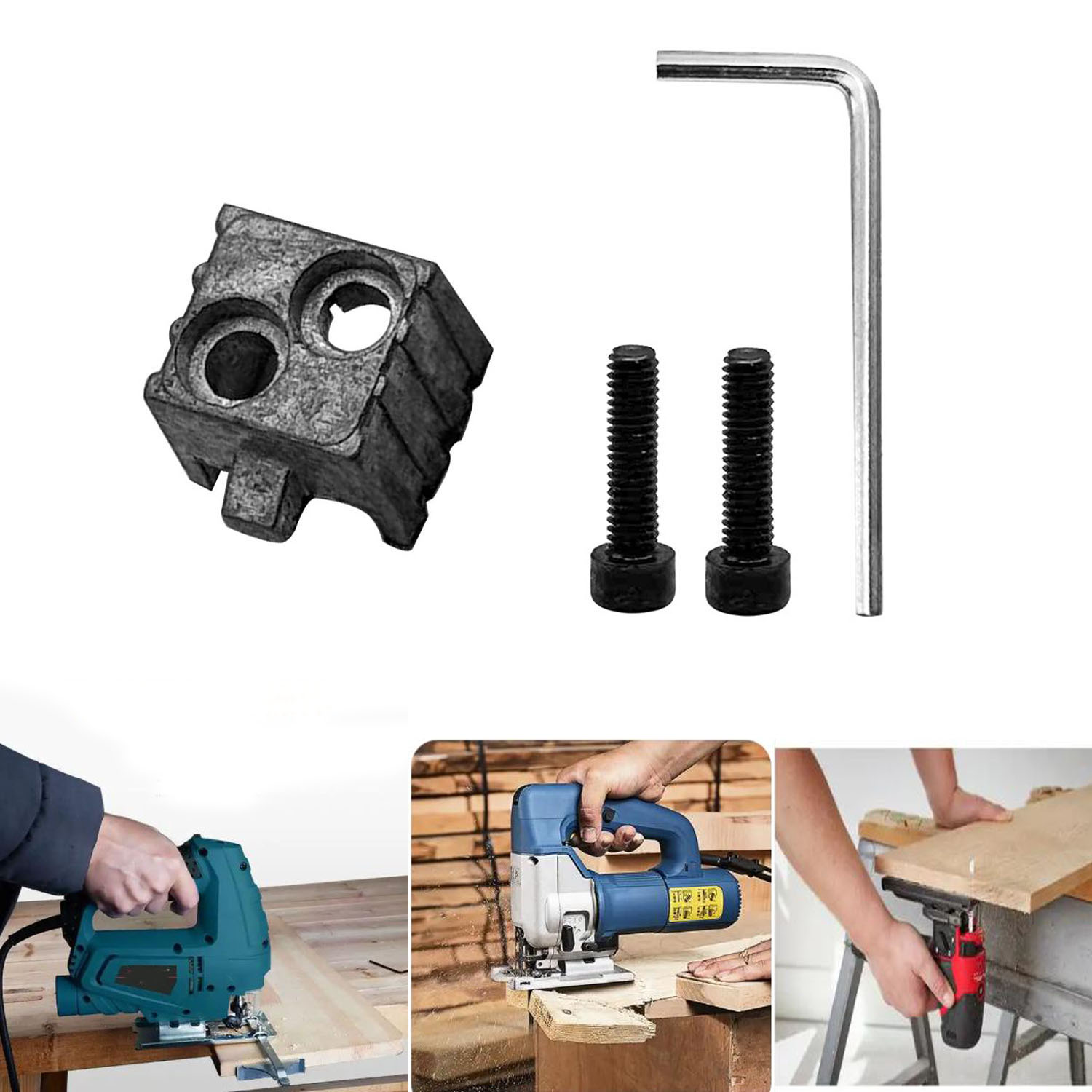 Power Tools Rack - Jigsaw Screw Chuck Clamp For 55