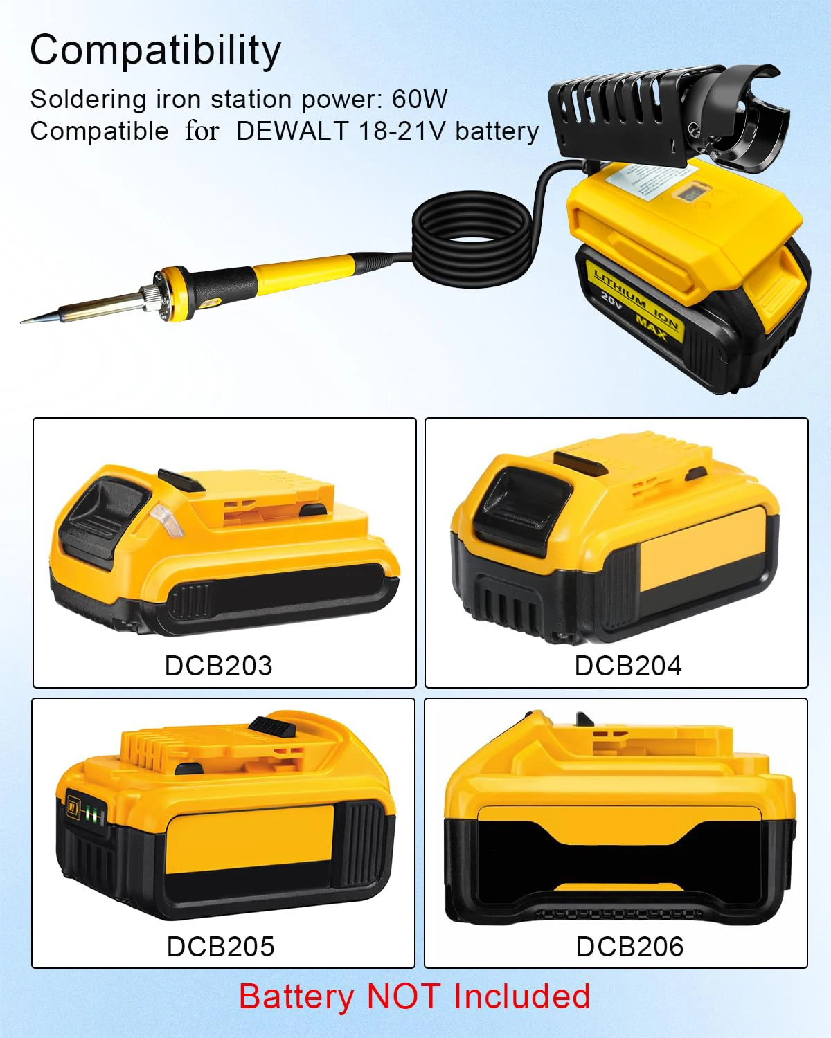 Portable Soldering Iron Kit Co - Power Tools Battery Repair 评论和价格