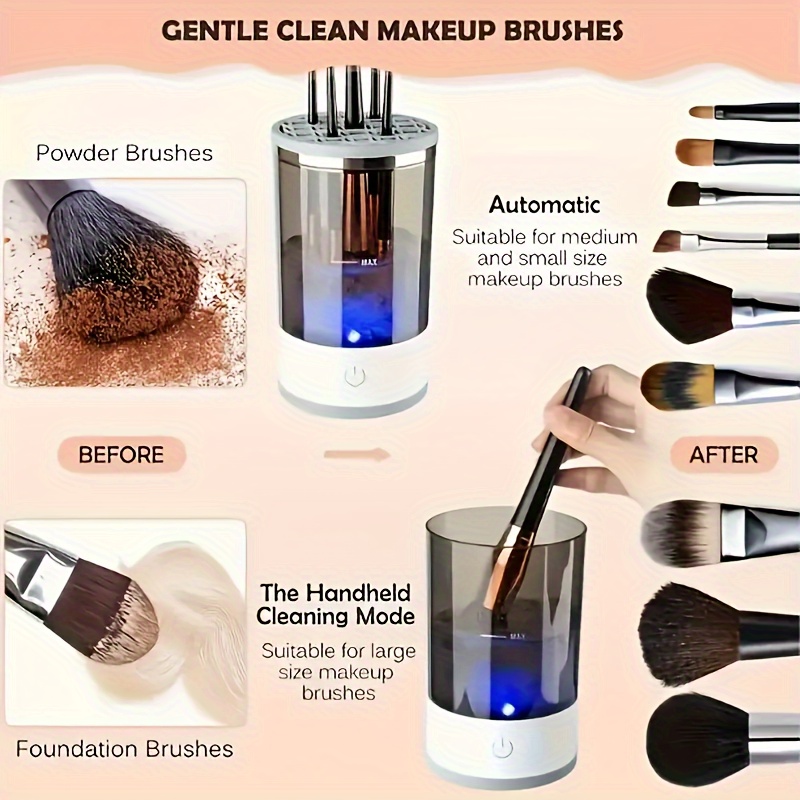 Automatic Electric Makeup Brus - Power Tools Rack 评论和价格