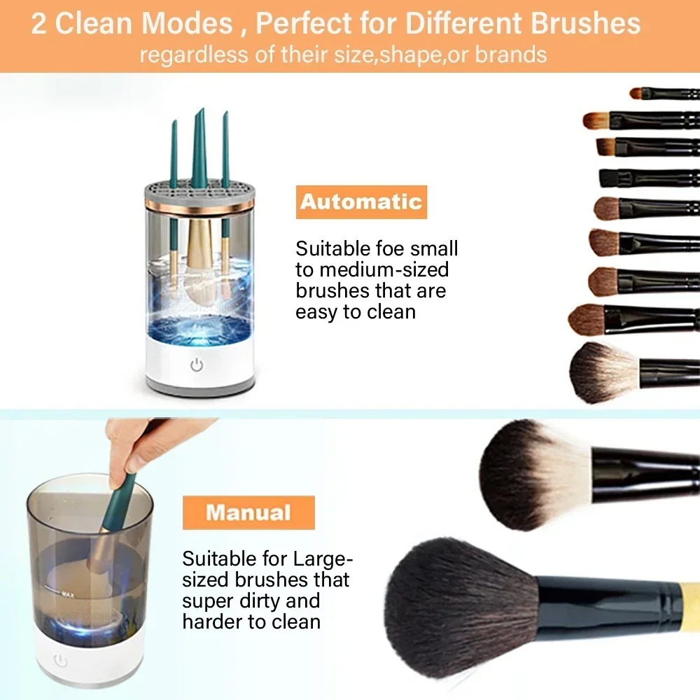 Automatic Electric Makeup Brus - Power Tools Rack 评论和价格