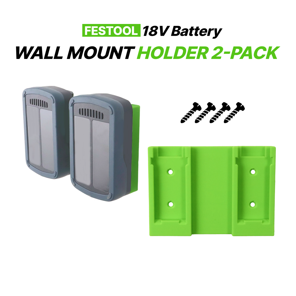2-Pack Dual Slot Battery Wall  - Power Tools Festool 评论和价格