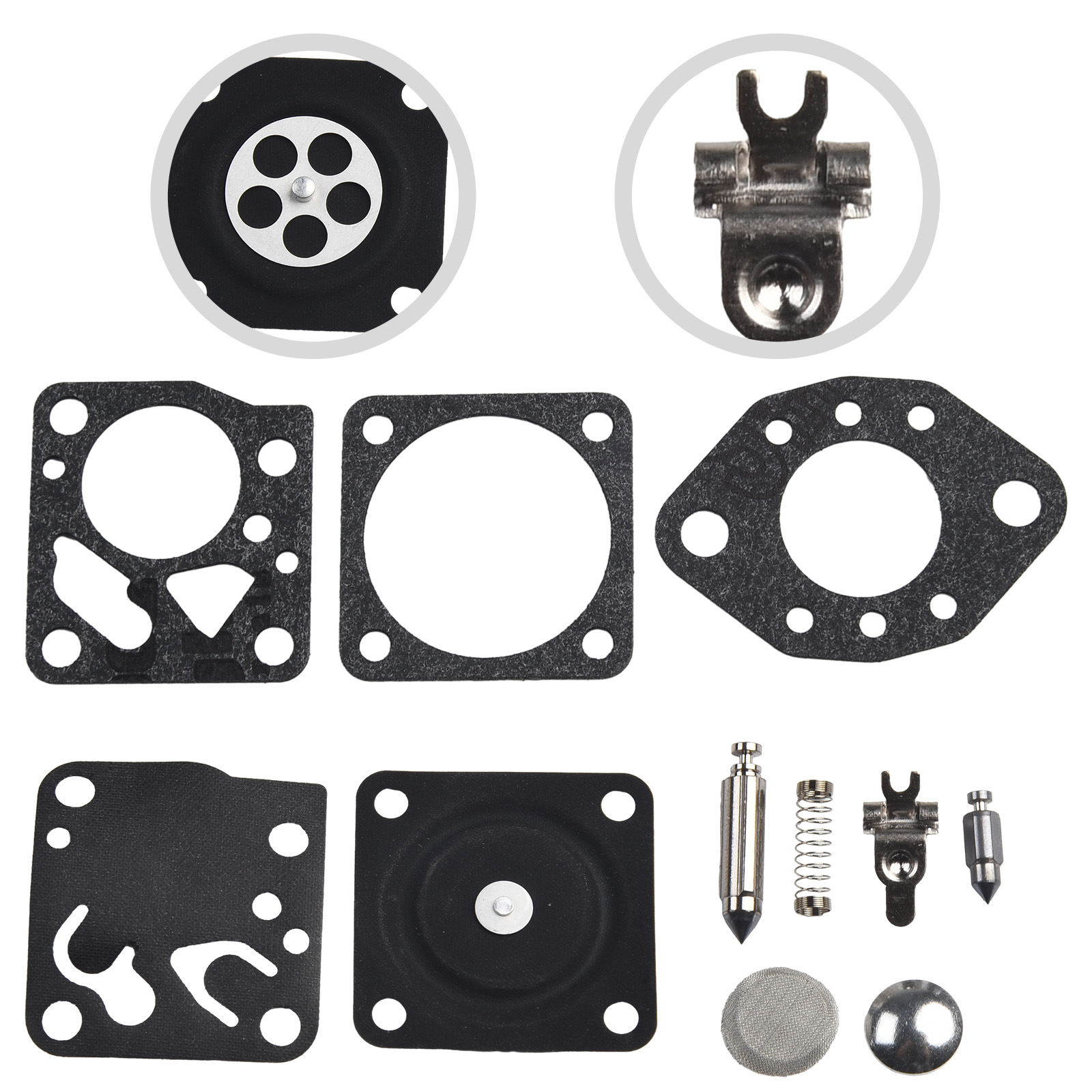 1Set Carburetor Gaskets For Ti - Power Tools Manufacturers 评论和价格