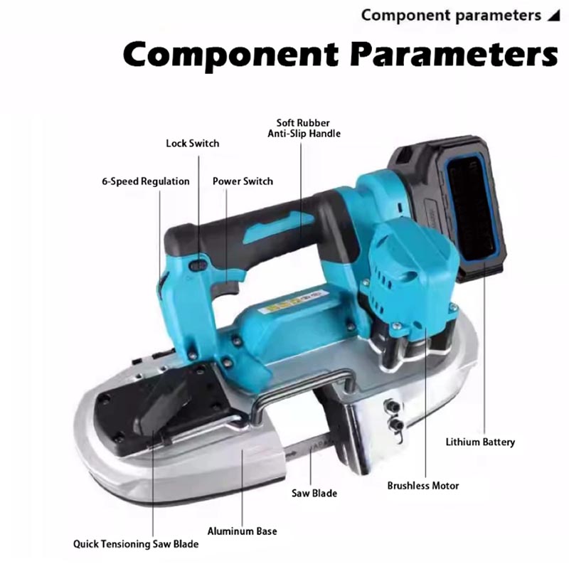 490W Portable Brushless Band S - Power Tools Wood 评论和价格