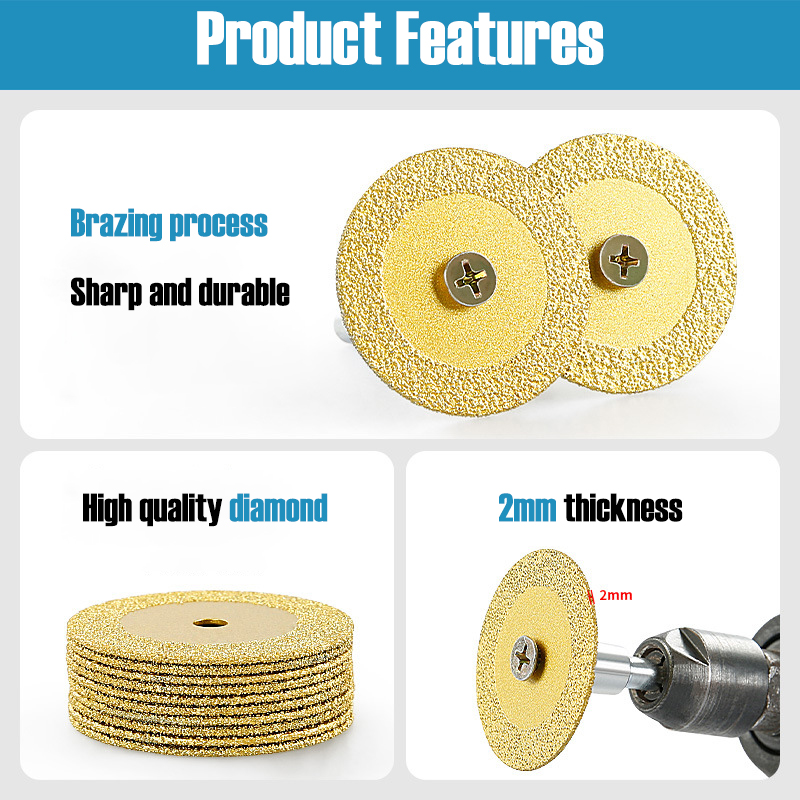 40mm Braze Diamond Saw Blade M - Power Tools Review 评论和价格