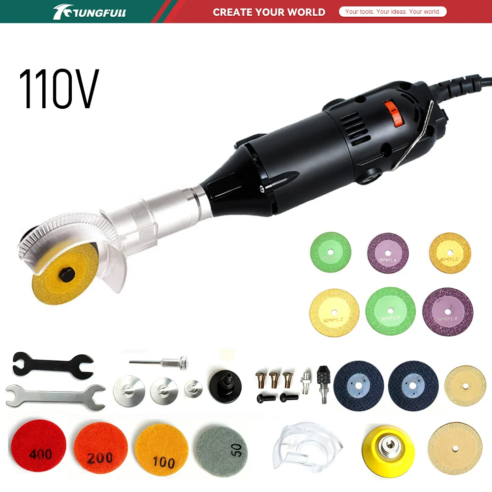 TUNGFULL 110V Mini Angle Grind - Power Tools Equipment 评论和价格