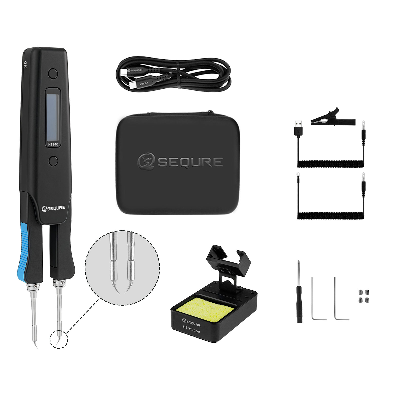 SEQURE HT140 2-IN-1 Electric H - Power Tools Battery Repair 评论和价格