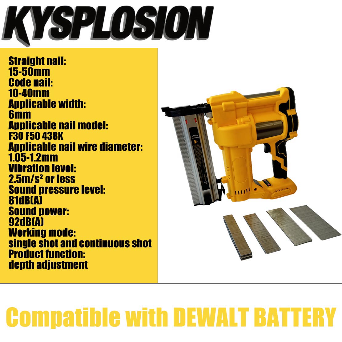 2in1 Brushless Electric Nail G - Power Tools Manufacturers 评论和价格