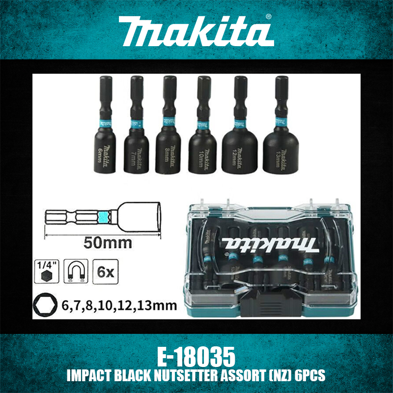 Makita E-18035 IMPACT BLACK IM - Power Tools Nz 评论和价格