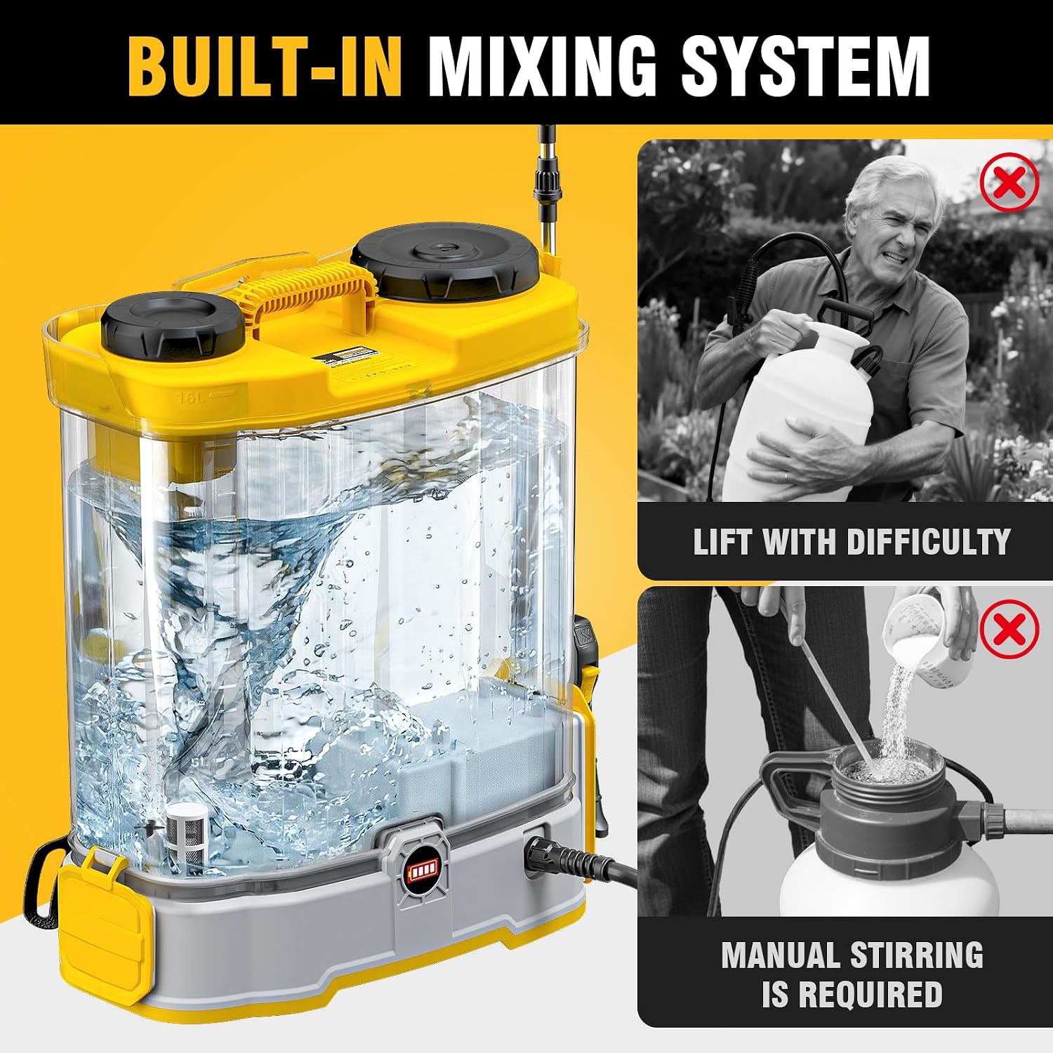 4.2 Gal Battery Powered Backpa - Power Tools Equipment 评论和价格