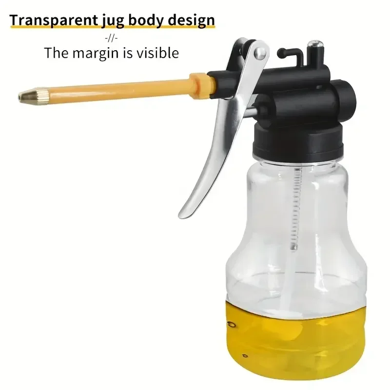 New 250ml Transparent Oil Can  - Power Tools Grease 评论和价格
