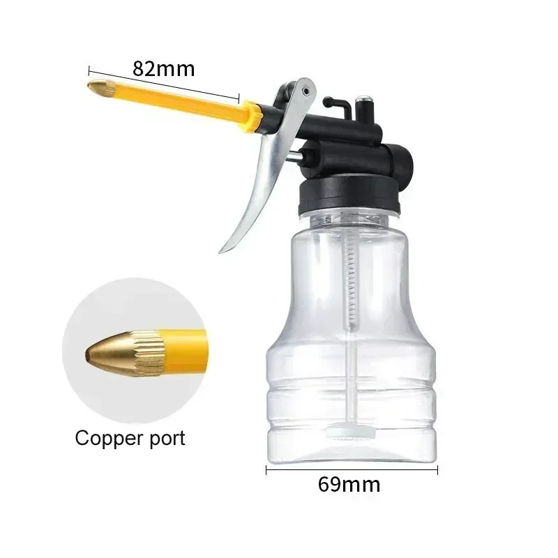 New 250ml Transparent Oil Can  - Power Tools Grease 评论和价格