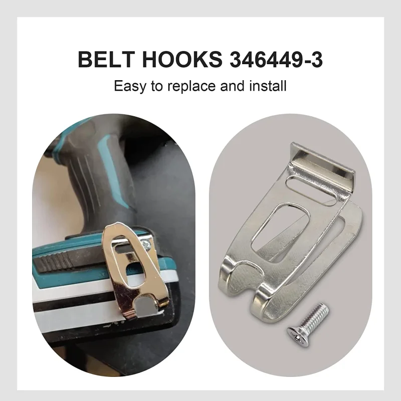 Belt Clip Hook With Screw For  - Power Tools Rack 评论和价格