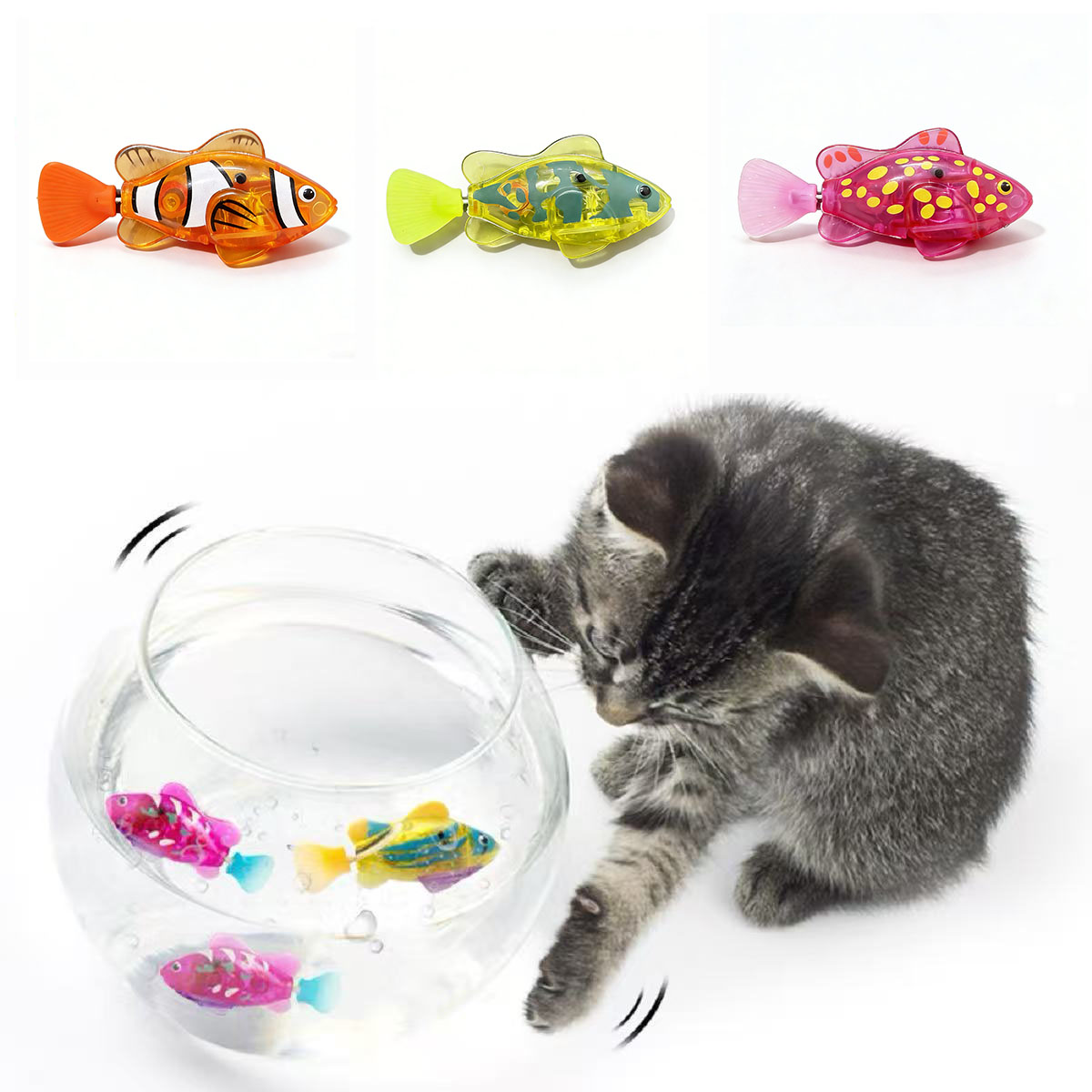 Pet Cat Toy LED Interactive Sw - Power Tools Cat 评论和价格